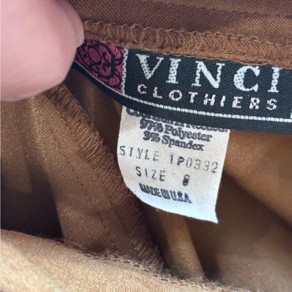 Elegant Brown A-Line Women's Skirt - Picture 7 of 10